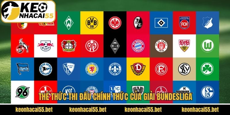 Thể thức thi đấu chính thức của giải Bundesliga